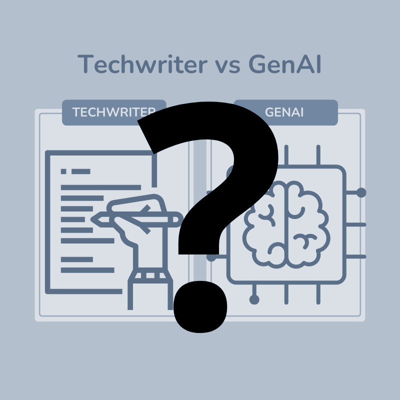 Technical writer vs. Generative AI